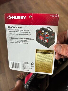 Husky 12 Inch Tool Bag